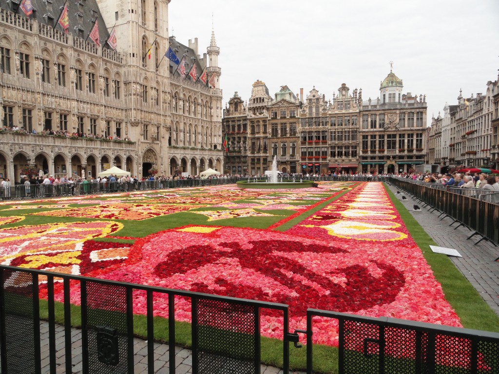 Flower carpet in Grand Place