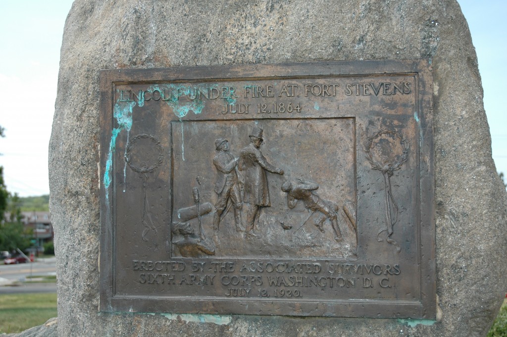 Lincoln at Fort Stevens