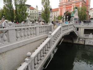 Triple bridge, Ljubljana, Slovenia