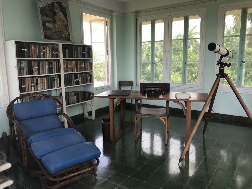 Hemingway studio in Cuba